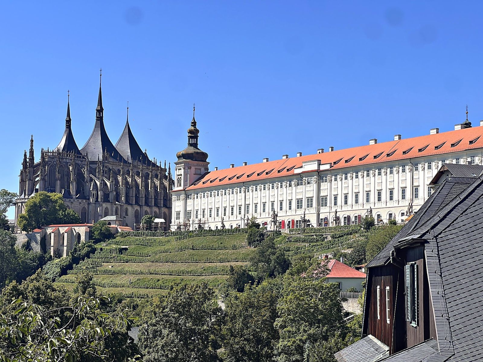 St. Barbara's Cathedral and the Jesuit College in Kutná Hora